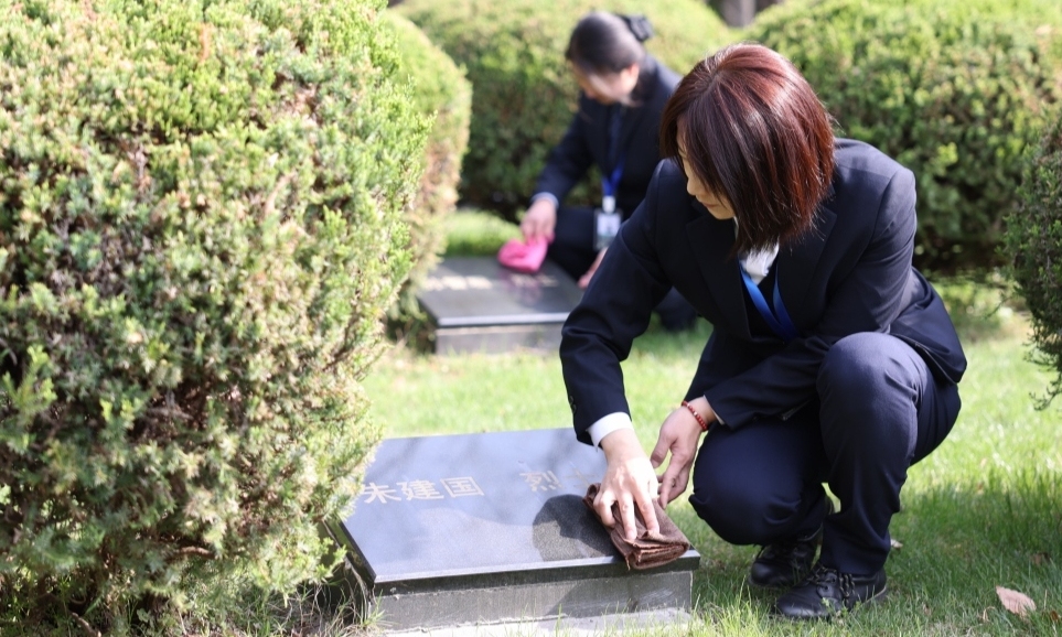 他們，守護(hù)著這片英烈圣地