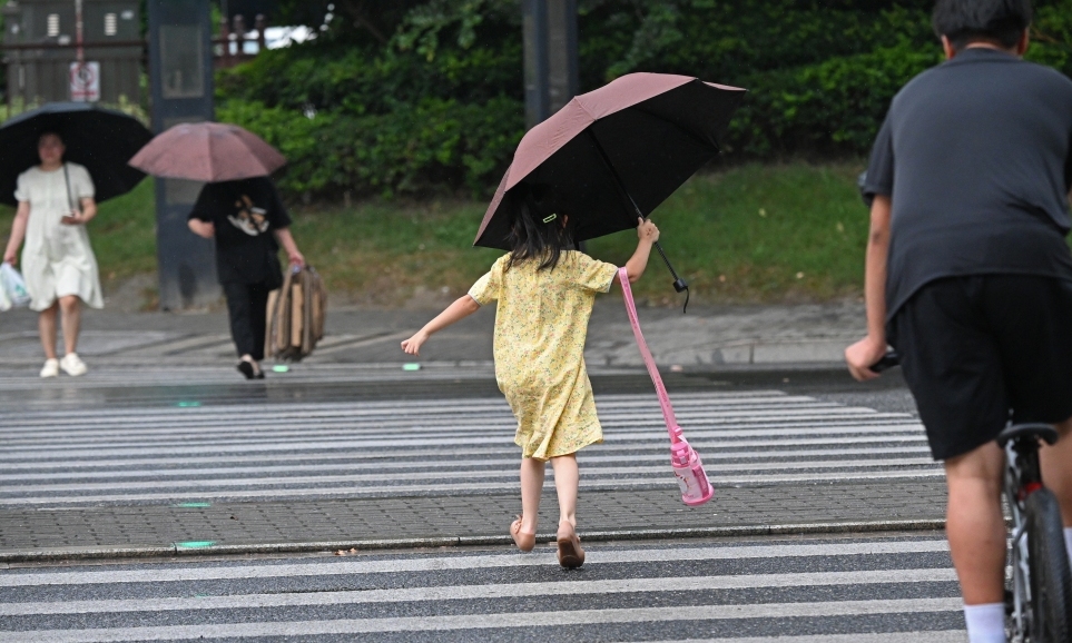 雨水送涼意